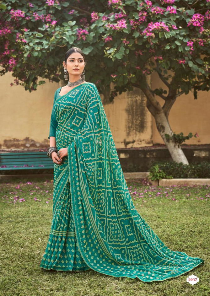 Lt Sakhi Fancy Ethnic Wear Printed Wholesale Chiffon Sarees
